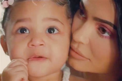 Kylie Jenner Poses Topless With Daughter Stormi To