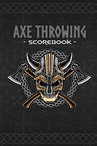 Axe Throwing Scorebook Scorekeeper Notebook X Po Pages Log