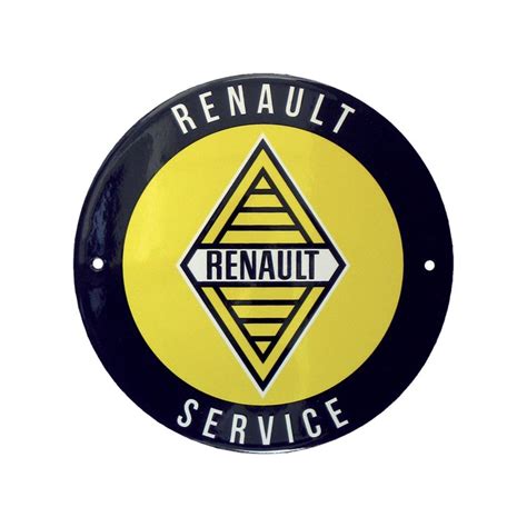 Plaque Maill E Renault Service Garage Atelier Les Plaques