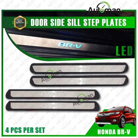 Honda Br V Br V Brv Led Door Side Sill Step Plates Lazada