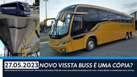 Novo Busscar Vissta Buss é uma cópia de outros modelos Entenda Novo