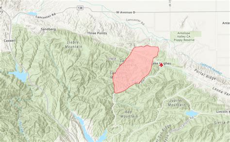 California Wildfire Map Updates On Azusa Fire Lake Fire Apple Fire Newsweek