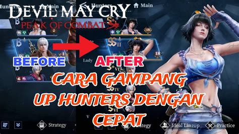 CARA GAMPANG UP HUNTERS DENGAN CEPAT TANPA HARUS TOP UP DMC Peak Of