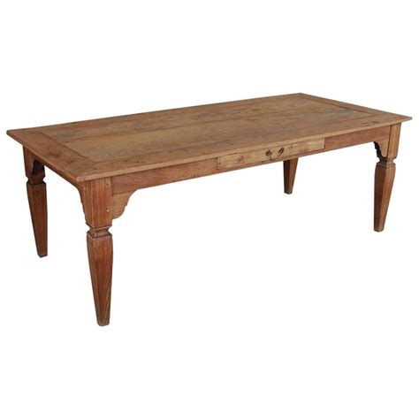 Th Century Teak Wood Kitchen Table For Sale At Stdibs