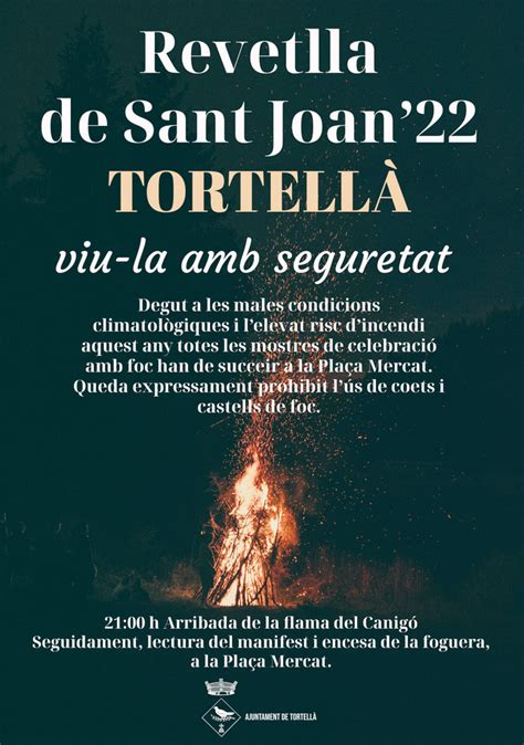 Revetlla de Sant Joan a Tortellà Web oficial de l Ajuntament de Tortellà