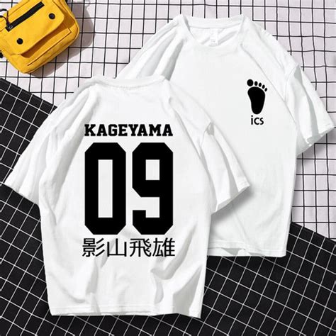 Jual Baju Kaos Atasan Haikyuu Kageyama Tobio T Shirt Anime Jepang