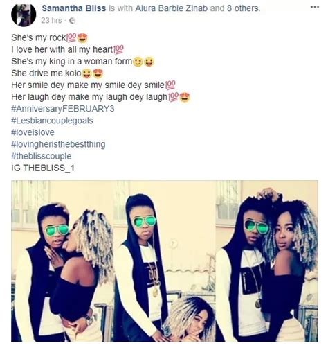 Nigerian Lesbian Celebrates Her Partner On Social Media Photos Video Romance Nigeria