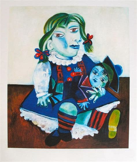 Pablo Picasso Maya With Doll