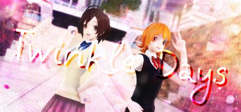 Mmd Reborn Twinkle Days Haru X Kyoko By Kowaii Kaorry On Deviantart