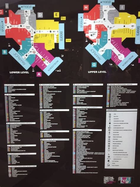 Brea Mall Floor Plan