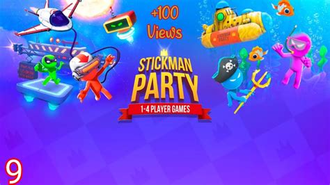 Skickman Party Part 9 New Uptade Skins And New 5 Games Quick Play And