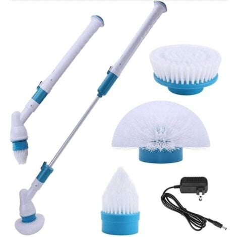 Gommage Turbo Brosse de nettoyage électrique sans fil épurateur de