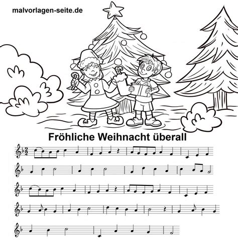 Weihnachtslieder Noten Und Texte Kostenlos Drucken