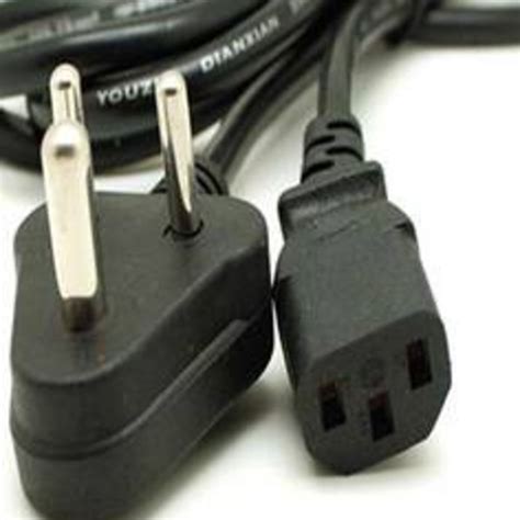 Pvc Pin Power Cord For Computer V At Rs Piece In Mumbai