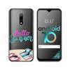 Funda Gel Transparente Para Ulefone Armor Note 8p Diseño Summer Dibujos