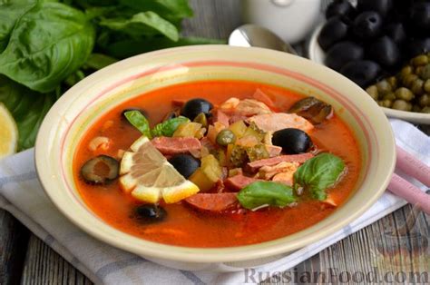 Солянка домашняя, рецепты на RussianFood.com: 79 рецептов домашней солянки