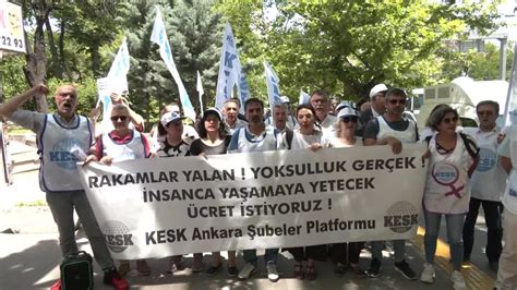 Kesk Ankara Da Enflasyon Rakamlar N Protesto Etti T Ik Hayat