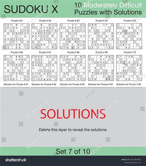 6 Sudoku With 7 X 7 Stock Vectors and Vector Art | Shutterstock