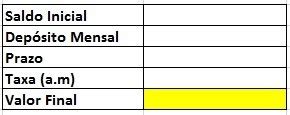 Simule Rendimentos Da Poupan A No Excel Max Planilhas