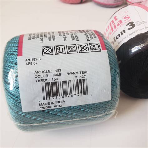 Aunt Lydia S Fashion Crochet Thread Size 3 100 Cotton Etsy