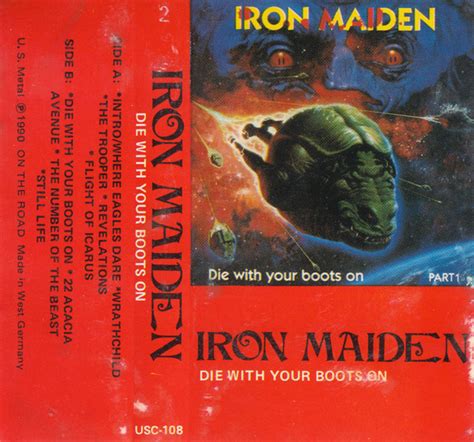 Iron Maiden Die With Your Boots On Part 1 1990 Cassette Discogs