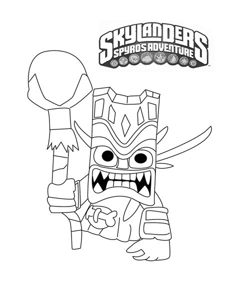 Desenhos Skylanders Para Colorir Imagens A Imprimir