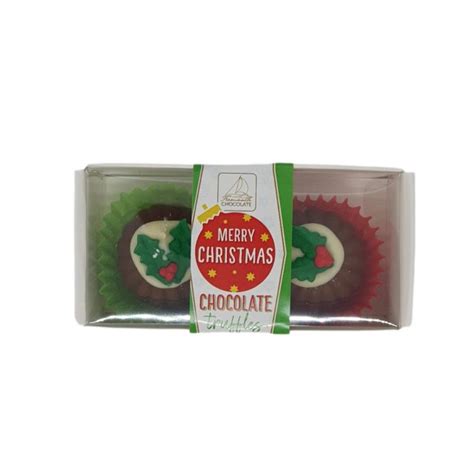 FREMANTLE CHOCOLATE Christmas Truffles 2pack Gourmet Baskets And