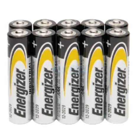 X Energizer Industrial Aaa Alkaline Lr Professionelle Batterien