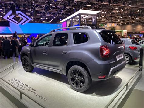 Dacia Duster Mat Edition La Nuova Edizione Speciale Dal Vivo Al Salone