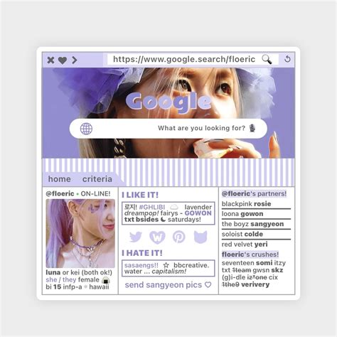 Aesthetic Carrd Dreampop