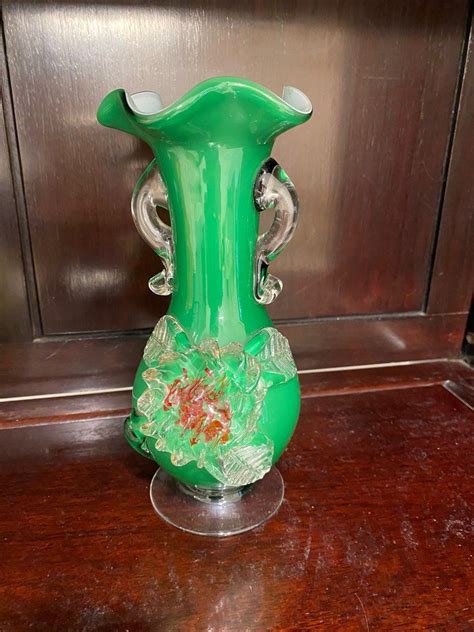 Antique Glass Vase 10 Furniture And Home Living Home Decor Vases And Decorative Bowls On Carousell