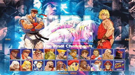 MUGEN GAME Ultra Street Fighter II By Leonardo S R YouTube