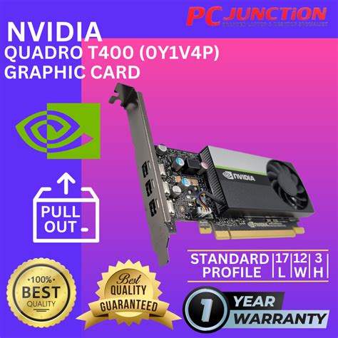 NVIDIA QUADRO T400 (0Y1V4P) GRAPHIC CARDS - 2GB DDR6 | Lazada