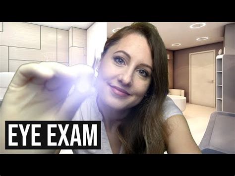 Asmr Soft Spoken Roleplay Doctor S Eye Exam Checkup Personal Attention