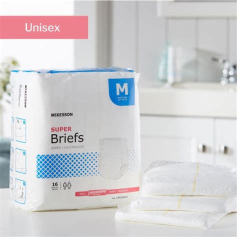 Mckesson Adult Incontinence Brief M Moderate Absorbency Br