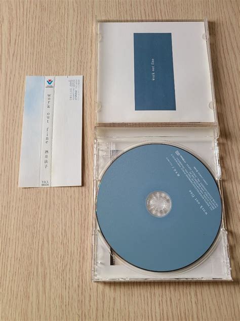 附側紙 酒井法子 Work Out Fine Cd 興趣及遊戲 音樂樂器 And 配件 音樂與媒體 Cd 及 Dvd Carousell