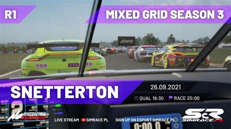 Simrace Mixed Grid Sezon Youtube