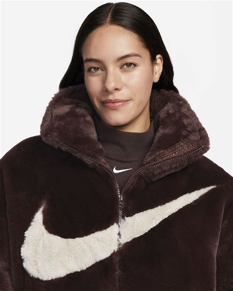 Nike Sportswear Essential Women S Oversized Faux Fur Puffer Nike Uk