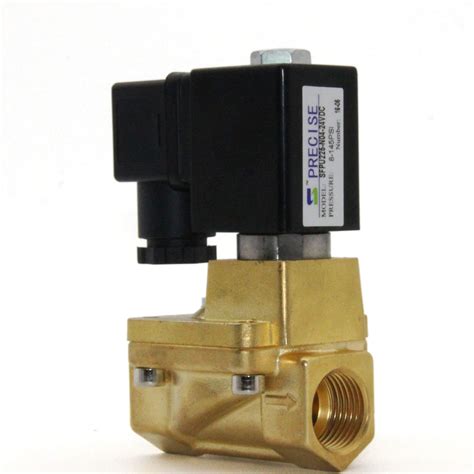 Precise SFPU225 N04 24VDC 1 2 Brass Electric Solenoid Valve Pilot