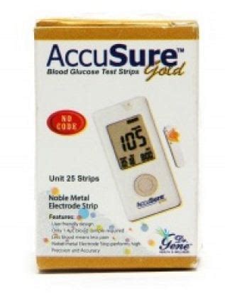 Accusure Gold Test Strips At Best Price In Mumbai By Collateral Medical