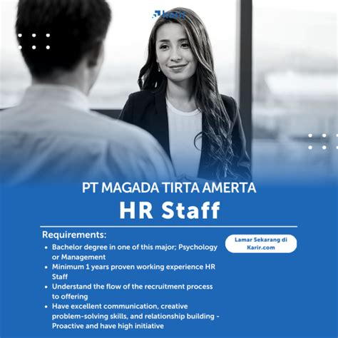 Pt Magada Tirta Amerta Budi Luhur Career Center