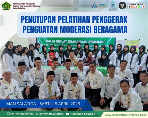 Penutupan Pdwk Penggerak Penguatan Moderasi Beragama Kantor Wilayah