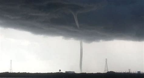 Freakin Amazing Spectacular Waterspout Captured On Film As Tropical