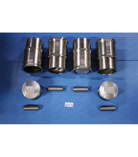 Jeu de 4 chemises et 4 pistons Ø 77 8 mm Complet Moteur 1596cc