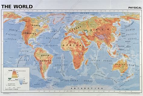 The Best World Map Showing Physical Features Ideas – World Map With ...