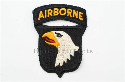 101st Airborne Patch WWII Shoulder Sleeve Insignia, Type 7