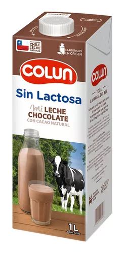 Leche Semidescremada Sin Lactosa Colun Sabor Chocolate 1 L MercadoLibre