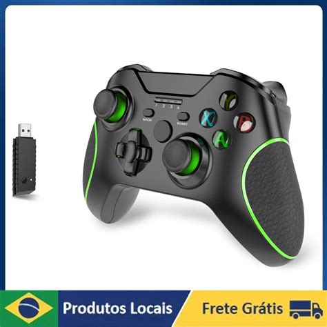 Controlador De Jogo Sem Fio Bluetooth Gamepad Conector 2 4G