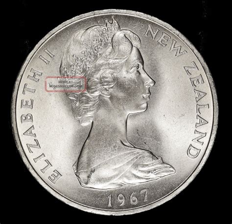 Zealand Dollar 1967 Decimalization Commemorative Coin