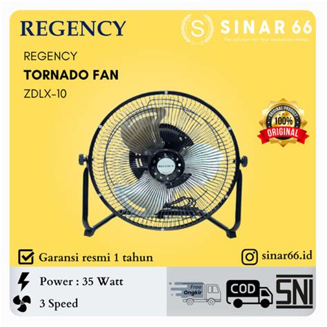 Jual Regency Tornado Fan Kipas Angin Duduk Besar Baling Aluminum